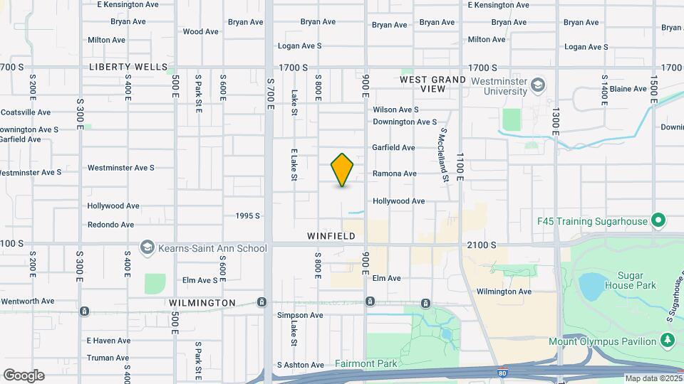 868 Ramona Ave Map and Location Details