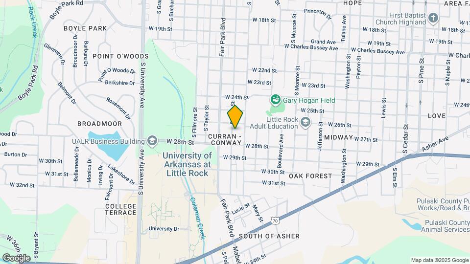 2609 S Tyler St Map and Location Details