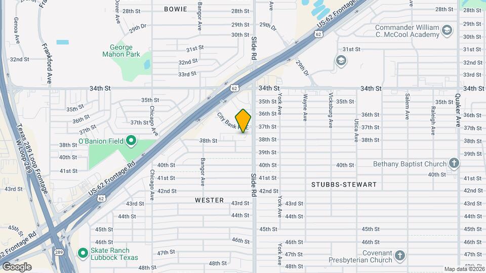 5210 38th St Map and Location Details