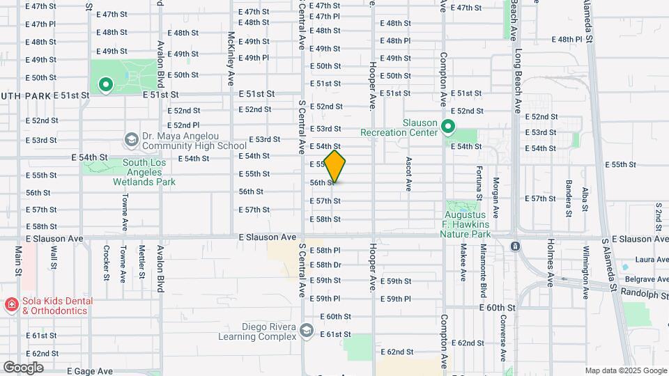 5608 Naomi Ave Map and Location Details