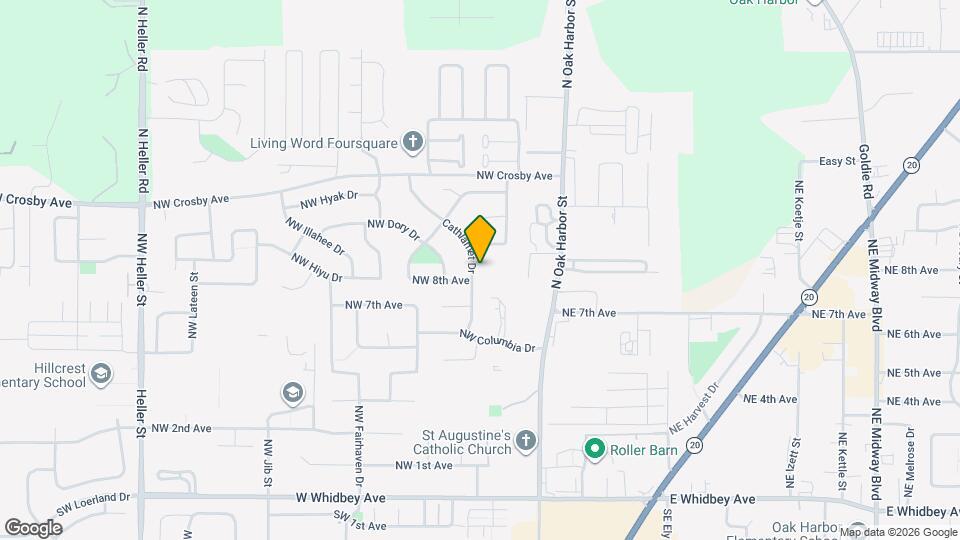 830 Cathlamet Dr Map and Location Details