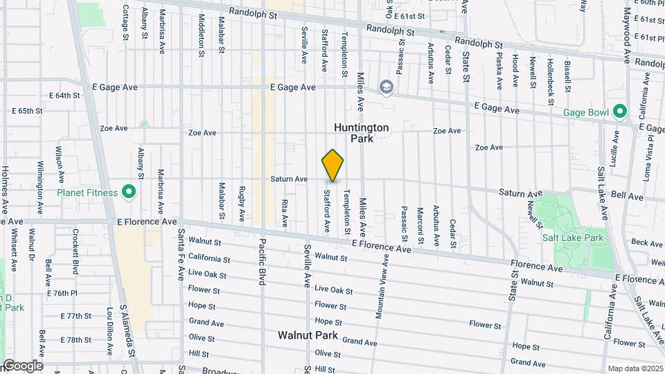 6912 Stafford Ave Map and Location Details