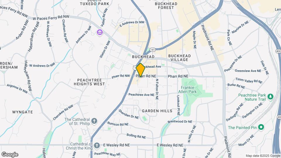 235 Pharr Rd NE Map and Location Details