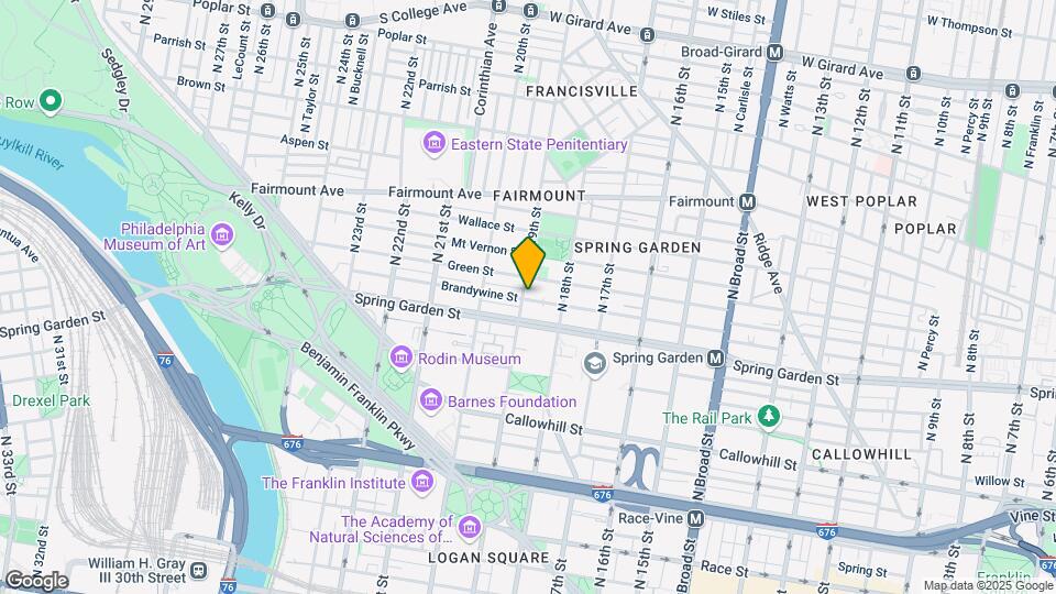 527 N 19th St Map and Location Details