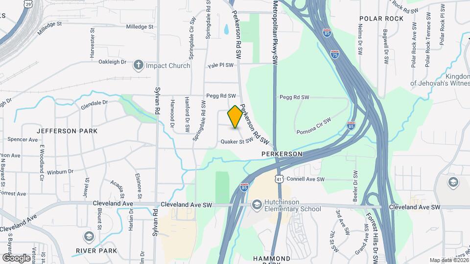 2485 Spring Garden Dr SW Map and Location Details