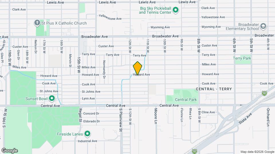 1130 Howard Ave Map and Location Details