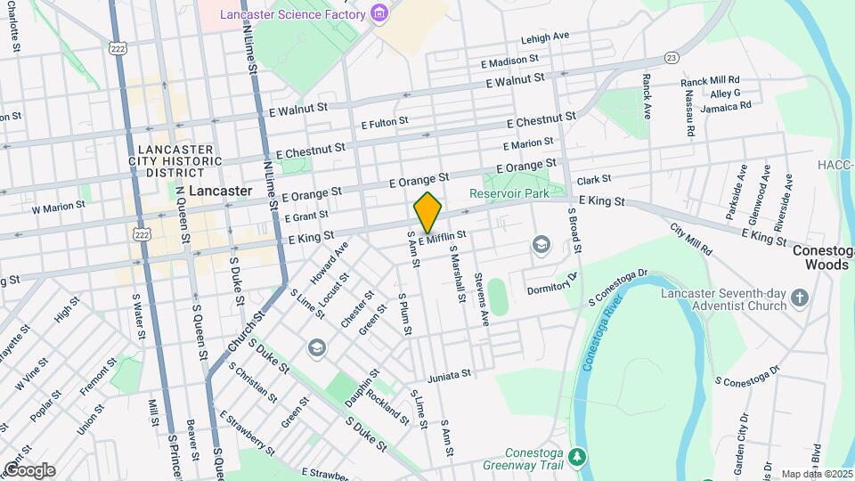 519 E Mifflin St Map and Location Details