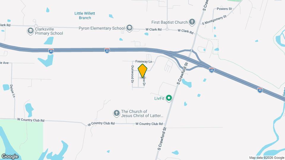 1420 Azalea Dr Map and Location Details