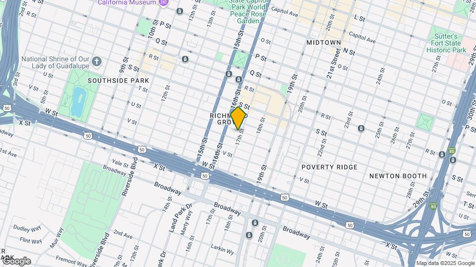 2016 17th St Map and Location Details