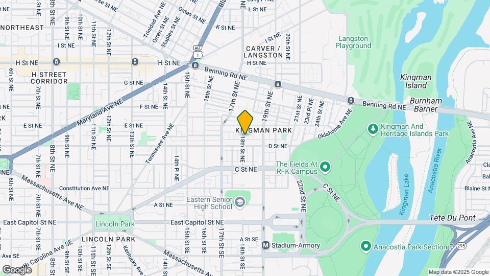 417 18th St NE Mapa y Detalles de la Ubicación