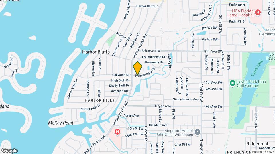 3342 Honeysuckle Rd Map and Location Details