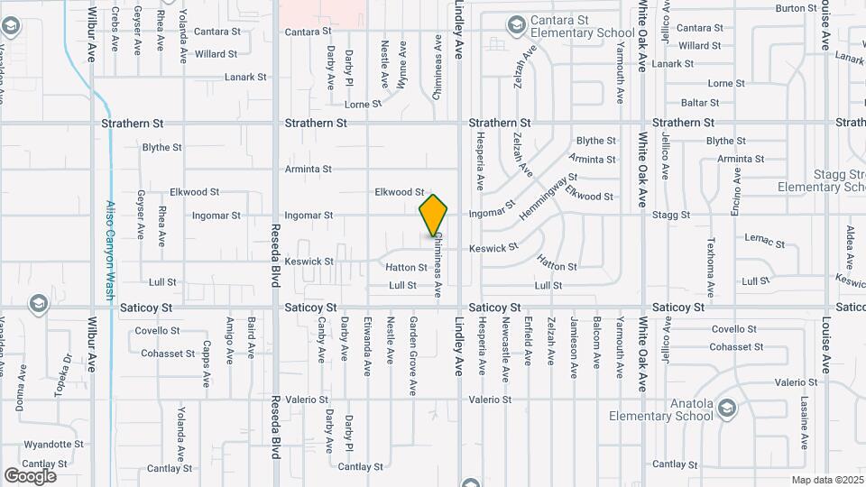 7721 Chimineas Ave Map and Location Details