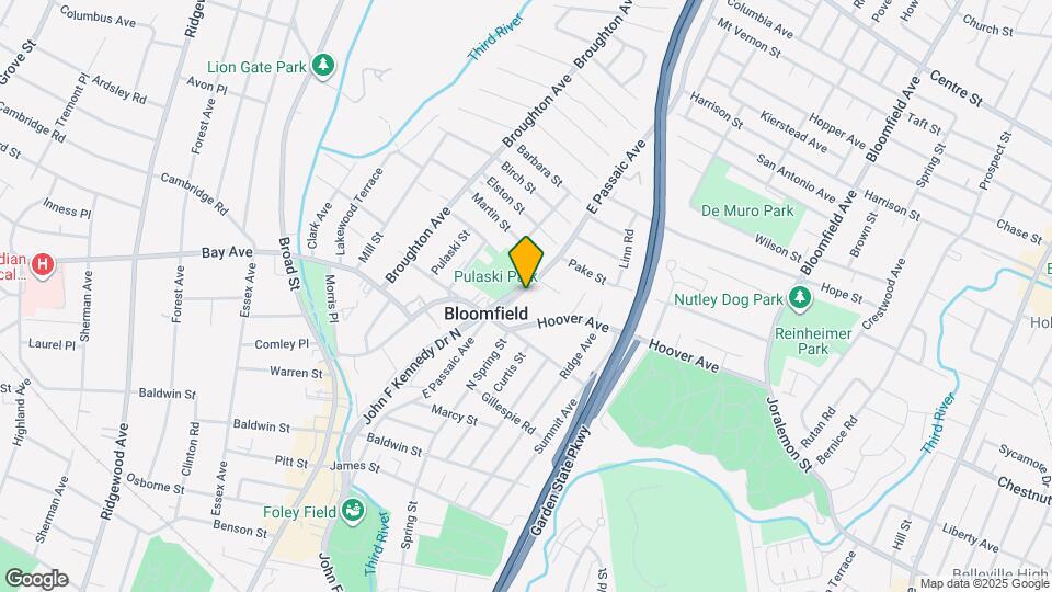 211 E Passaic Ave Mapa y Detalles de la Ubicación