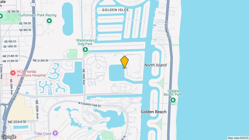 3750 Yacht Club Dr Mapa y Detalles de la Ubicación