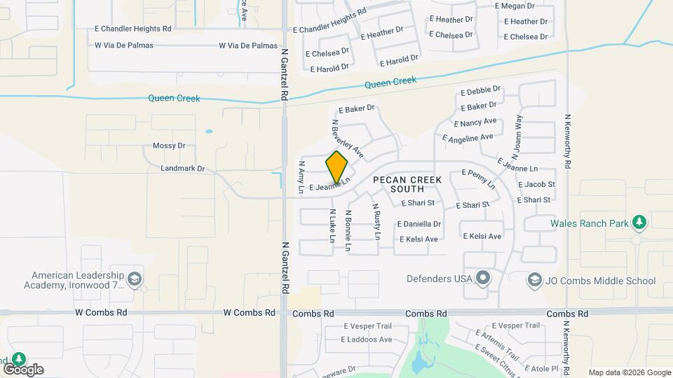 557 E Jeanne Ln Mapa y Detalles de la Ubicación