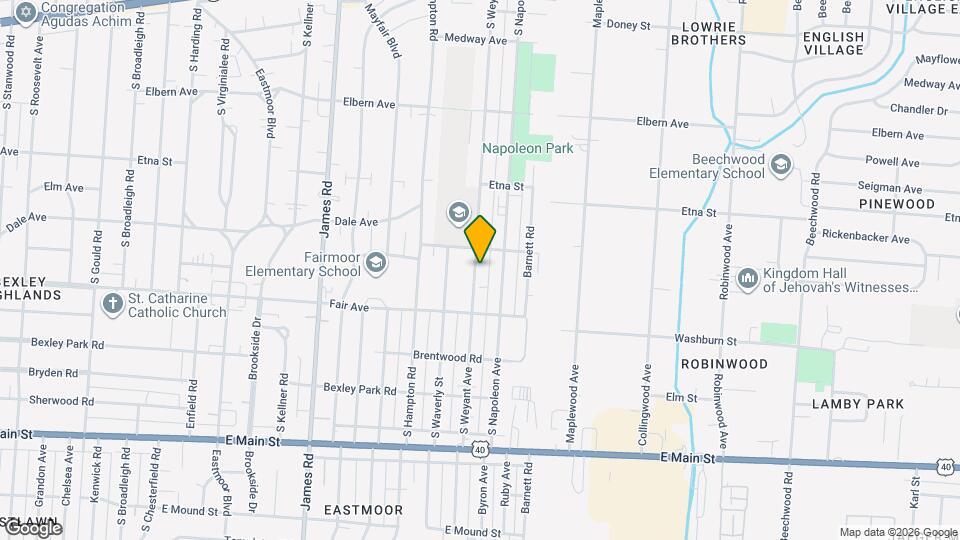 484 S Weyant Ave Map and Location Details