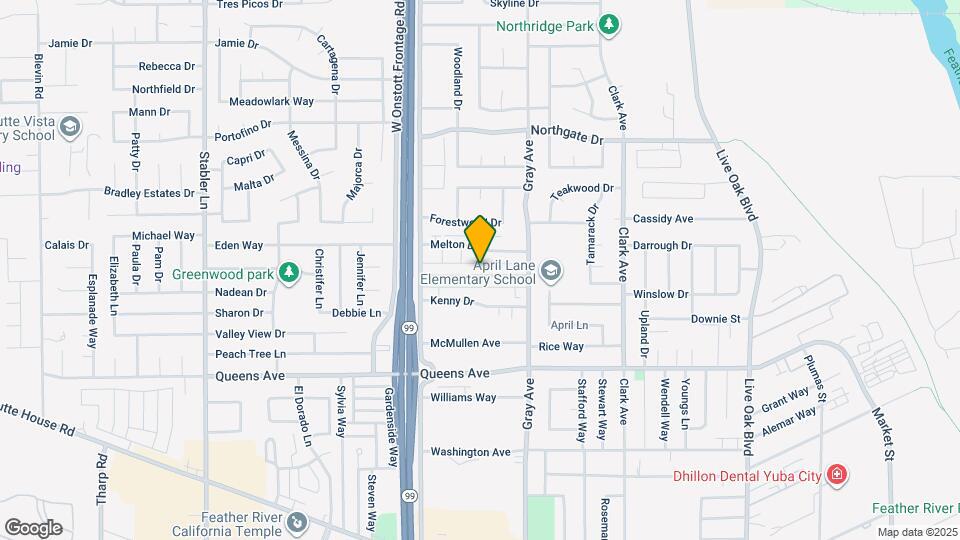 1189 Casita Dr Map and Location Details