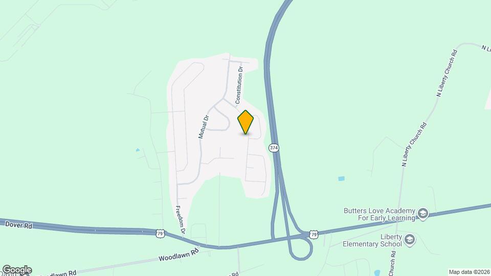 1648 Parkside Dr Map and Location Details