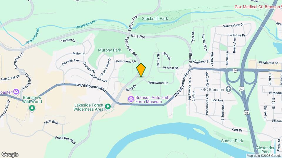 1303 Berry Dr Map and Location Details