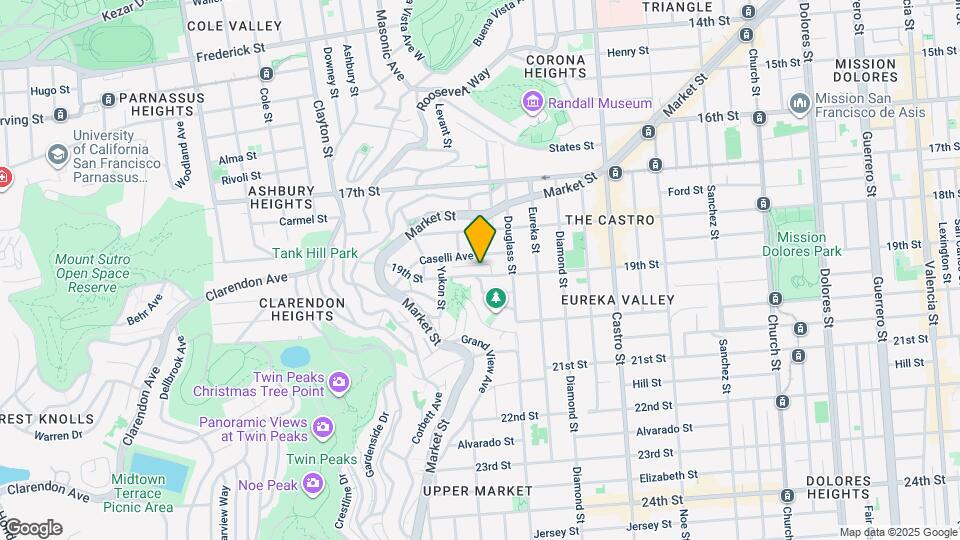 4582 19th St Map and Location Details
