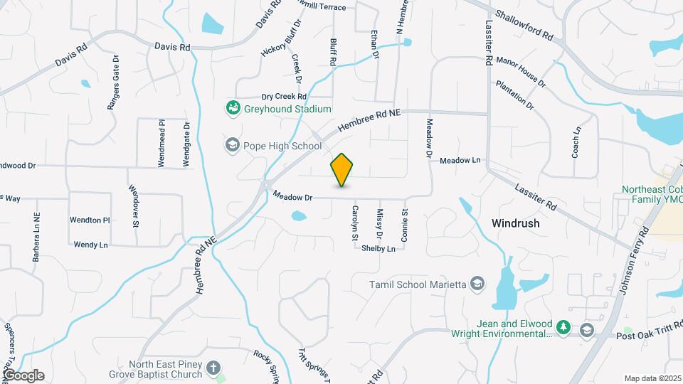 2849 Meadow Dr Map and Location Details