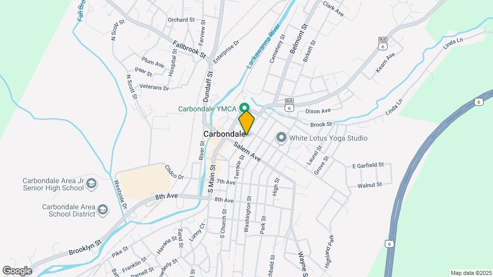 36-40 N Church St Map and Location Details