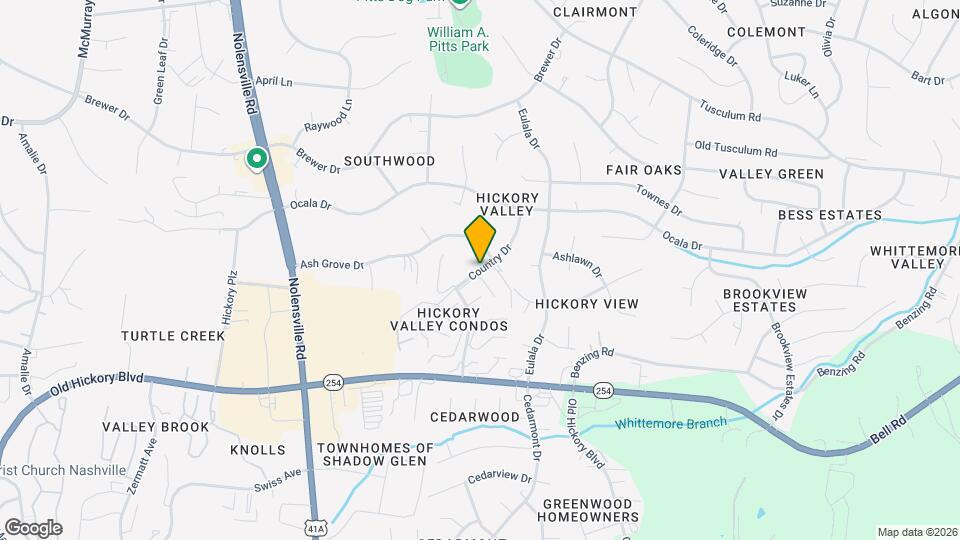 5506 Country Dr Mapa y Detalles de la Ubicación