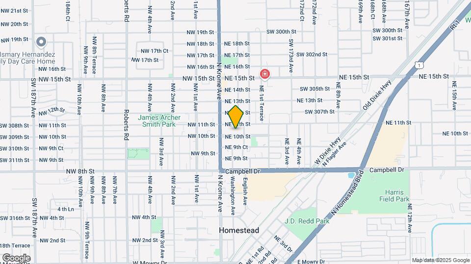 63 NE 10th St Map and Location Details