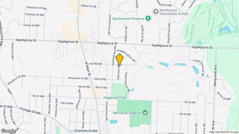 1060 Park Ave NE Map and Location Details