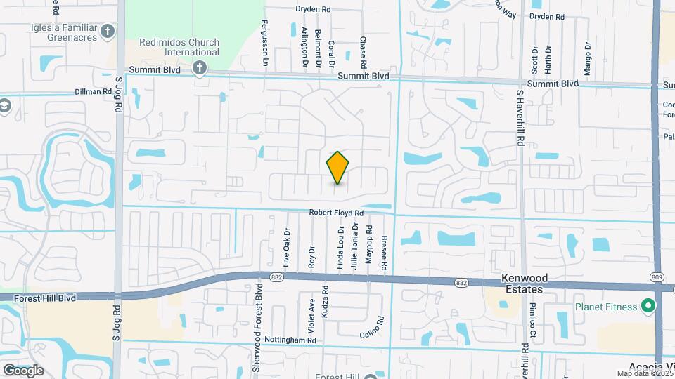 1420 Dandelion Ln Mapa y Detalles de la Ubicación