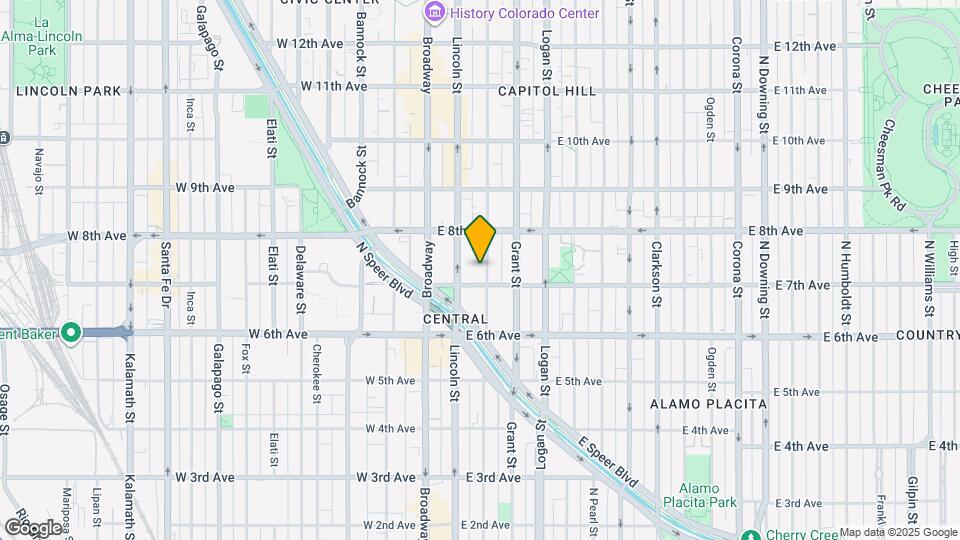 7/S Denver Haus Map and Location Details