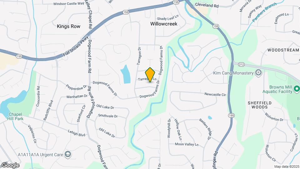 4446 Blackbirch Ln Map and Location Details