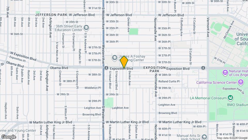 3780-3780 S La Salle Ave Mapa y Detalles de la Ubicación