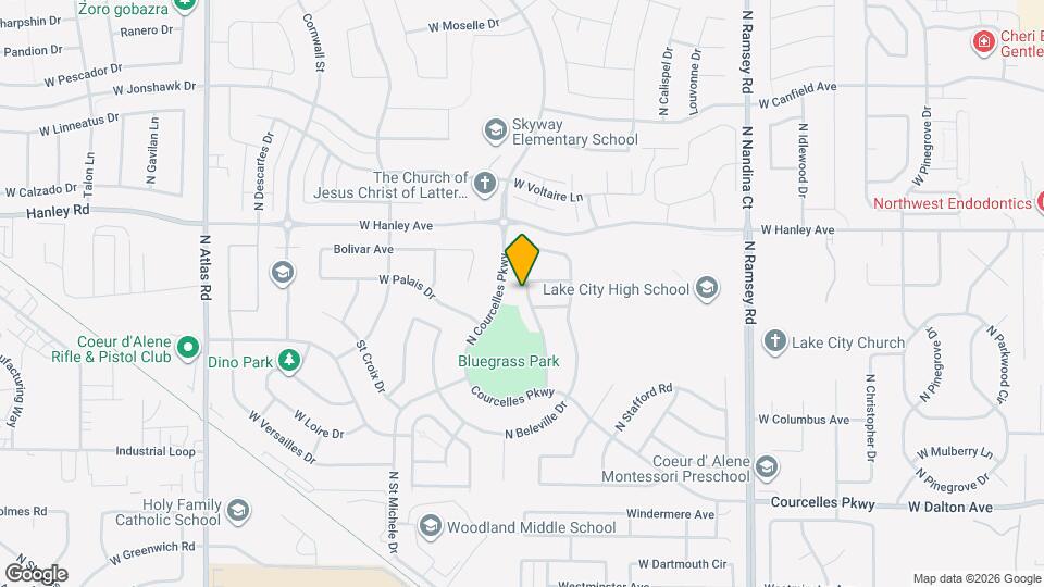 6219 N Lafayette Ln Map and Location Details