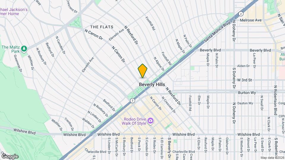 1203 Park Way Map and Location Details