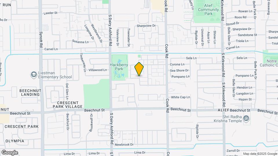 8006 Manor Ct Map and Location Details