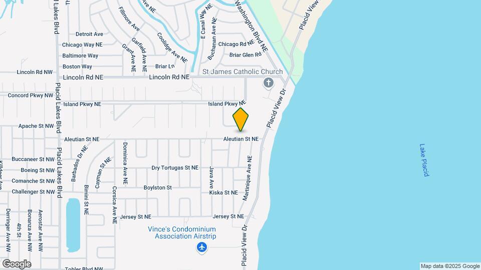 1462 Aleutian St NE Map and Location Details