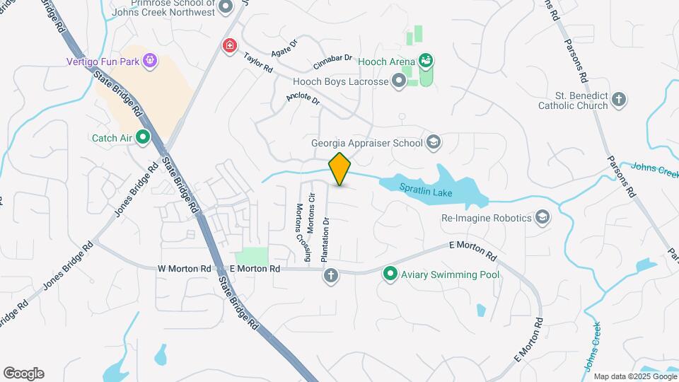 4885 Streamside Dr Map and Location Details
