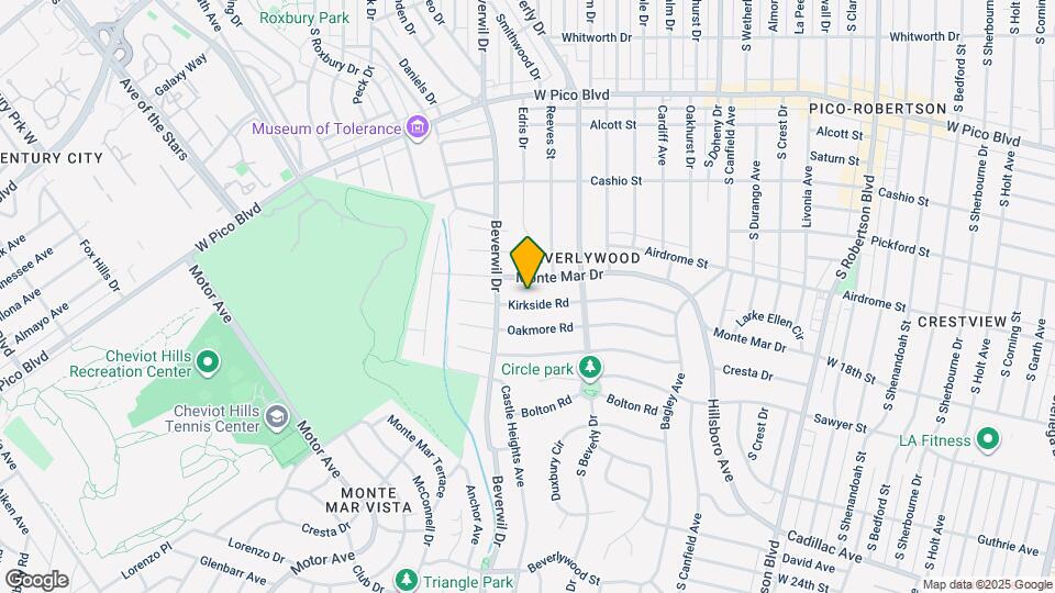 9607 Kirkside Rd Map and Location Details