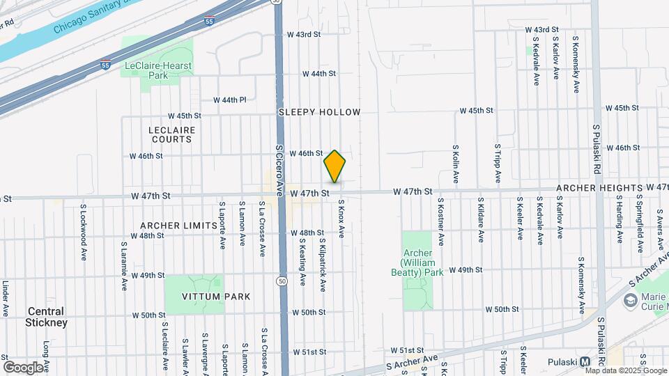 4634 W 47th St Map and Location Details