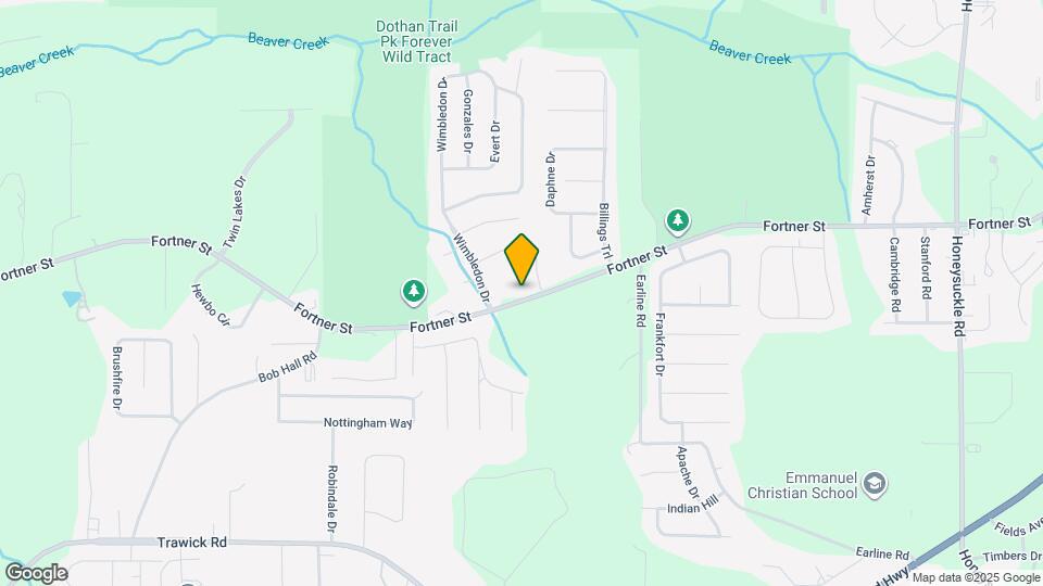 3986 Fortner St Map and Location Details