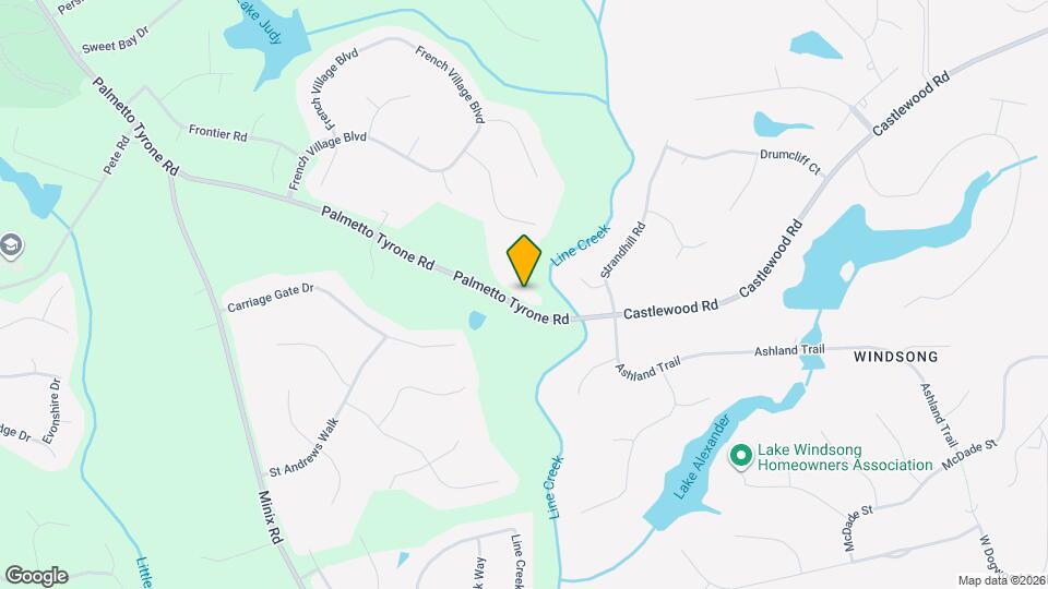 1778 Palmetto Tyrone Rd Mapa y Detalles de la Ubicación