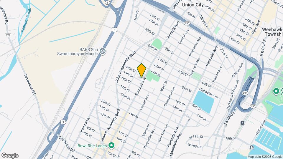 1901 Summit Ave Mapa y Detalles de la Ubicación
