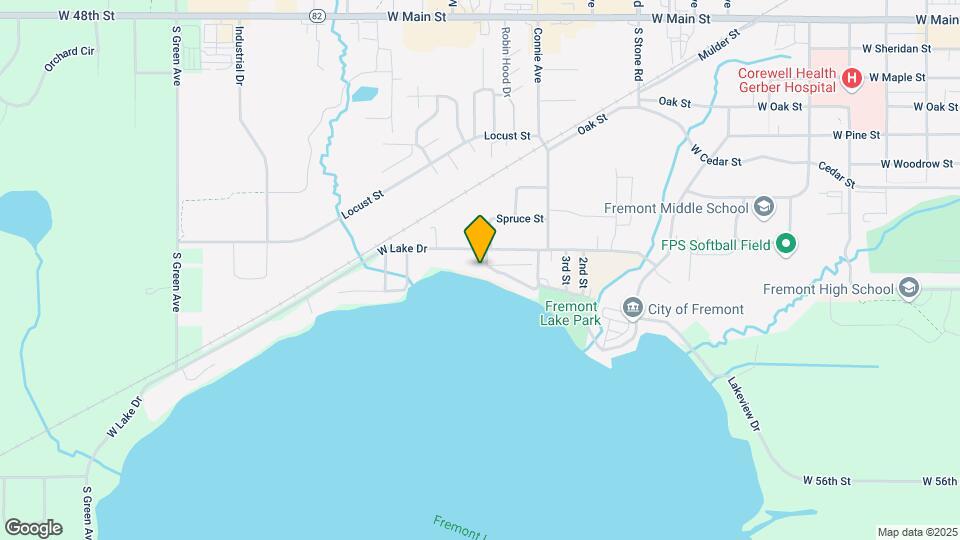 6636 W Lake Dr Map and Location Details