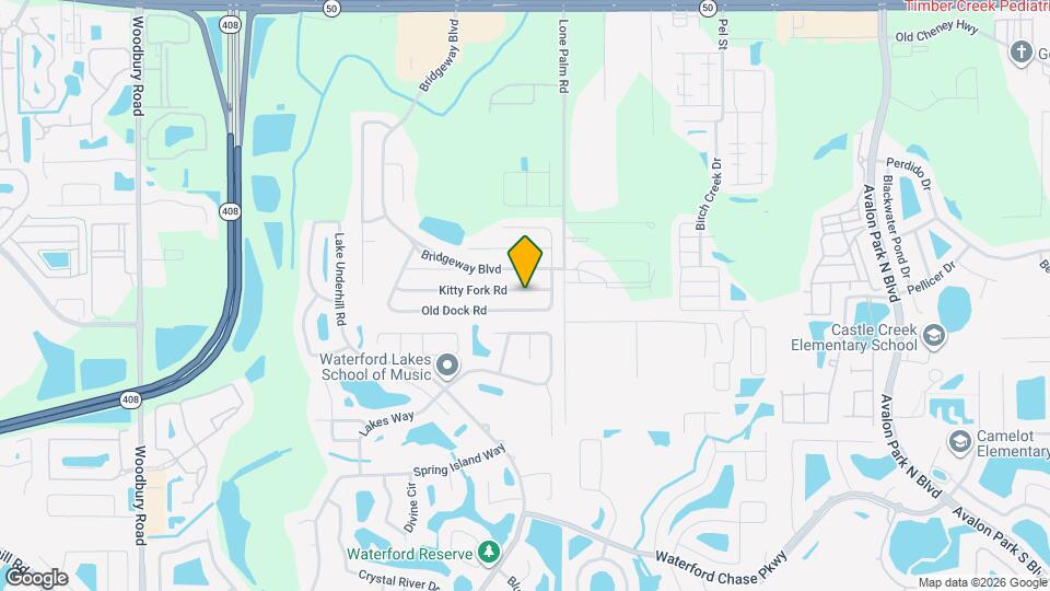 13536 Kitty Fork Rd Map and Location Details