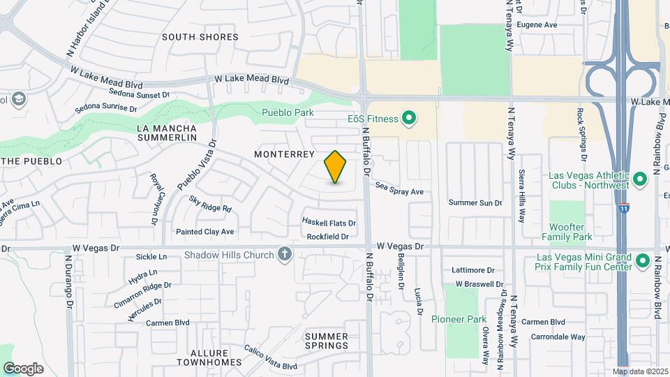 7640 Sierra Paseo Ln Map and Location Details