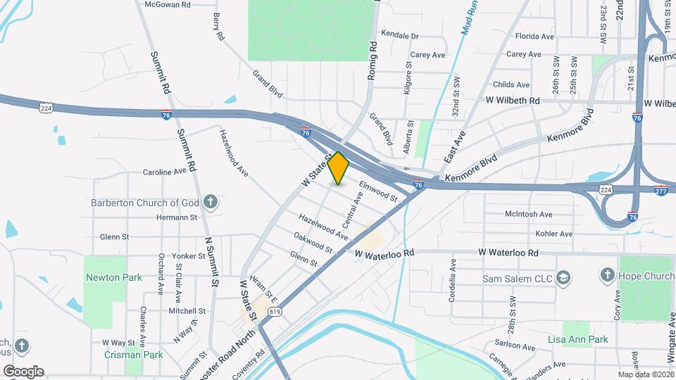 115 Norwood St Map and Location Details