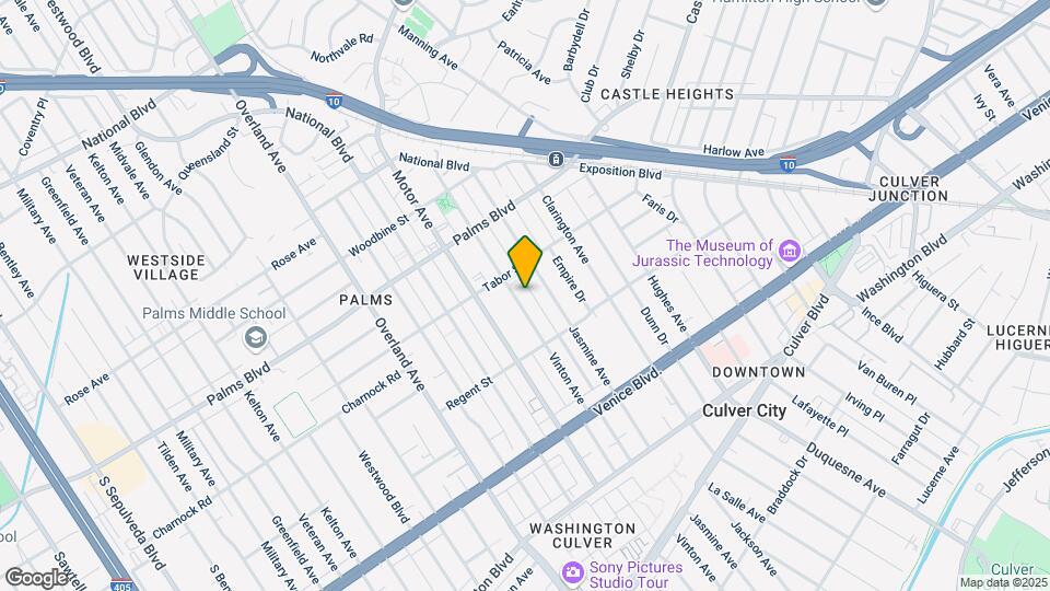 3626 Vinton Ave Mapa y Detalles de la Ubicación