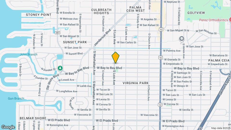 4122 W Empedrado St Map and Location Details