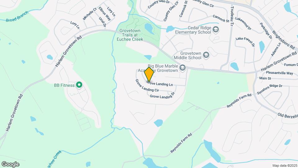 1112 Grove Landing Ln Map and Location Details
